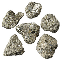 天然水晶矿石头黄铁矿黄铜矿原石宝石金属愚人金原矿科普教学标本