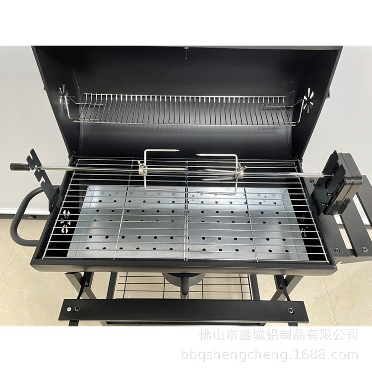 BARBACOA barbacoa al aire libre accesorios 304 barbacoa de acero inoxidable Tenedor de pollo eléctrico giratorio soporte de pollo asado Tenedor de barbacoa de calidad alimentaria