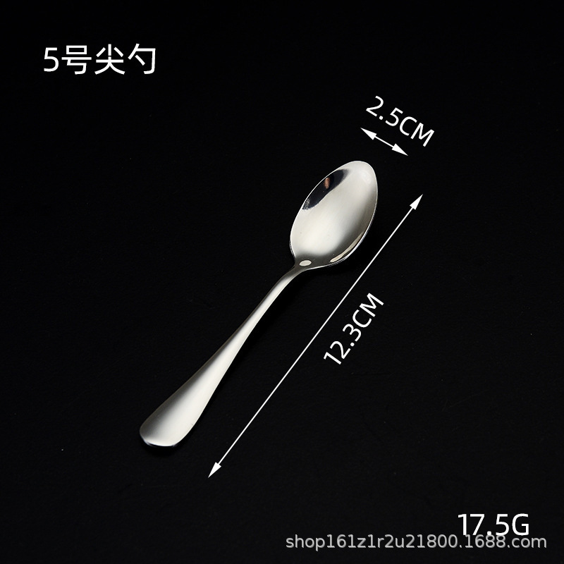 304ステンレス1010西食器ナイフフォークスプーンコーヒー先スプーン丸スプーンステーキナイフスプーン攪拌ホテル用|undefined