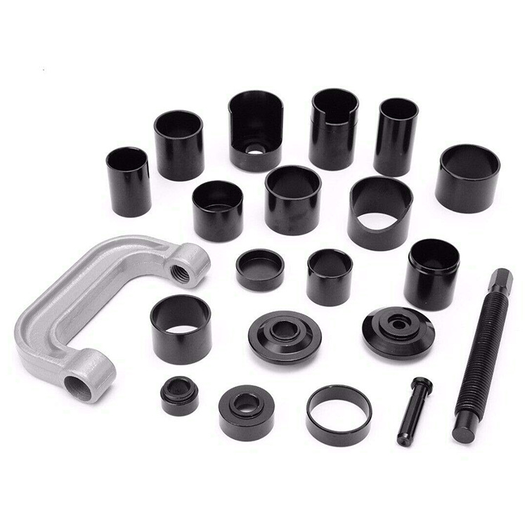 Herramienta de desmontaje de cabeza de bola de brazo oscilante inferior de 21 piezas herramienta de desmontaje de eje transversal Extractor de cabeza de bola de desmontaje de cabeza de bola