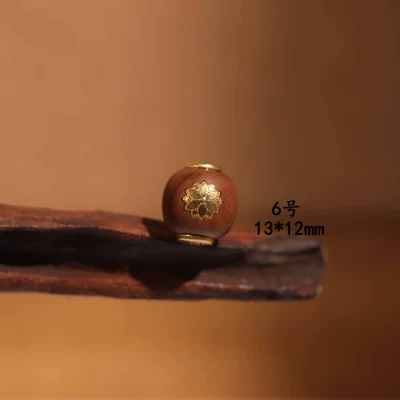 Silver Chess Nut Agarwood Inlay: Zərgərlik ara hissələri - no-6