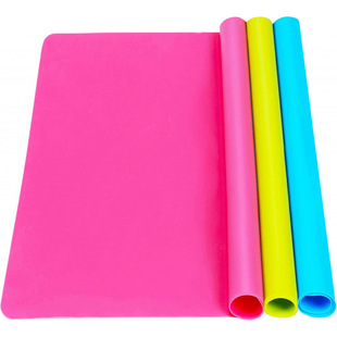 3Pcs Silicone Mat Large Silicone Sheet for Crafts, Liquids, Resin Jewelry Casting Mold Mat