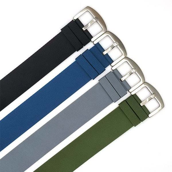 Silicone watch strap