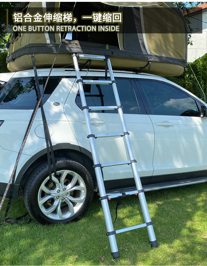 Jituo new outdoor camping inflatable roof tent mountaineering camping car tent portable inflatable tent