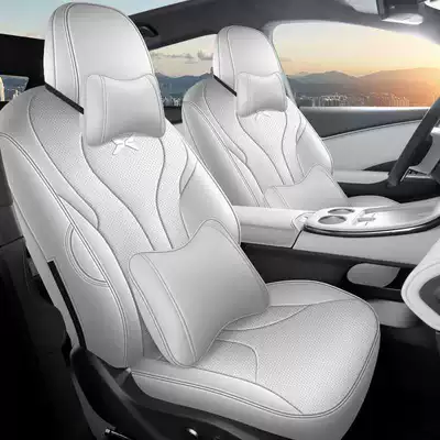 seat covers, full leather, extended | Modelə uyğun (Original) oturacaq örtükləri - light-gray-deluxe-edition-note-the-model-year-front-row-fully-covered-rear-row-partially-covered