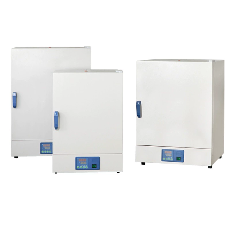 Шанхайская вертикальная сушильная печь DHG-9051A с естественной конвекцией, микрокомпьютером, PID-регулятором и цифровым управлением температуры
