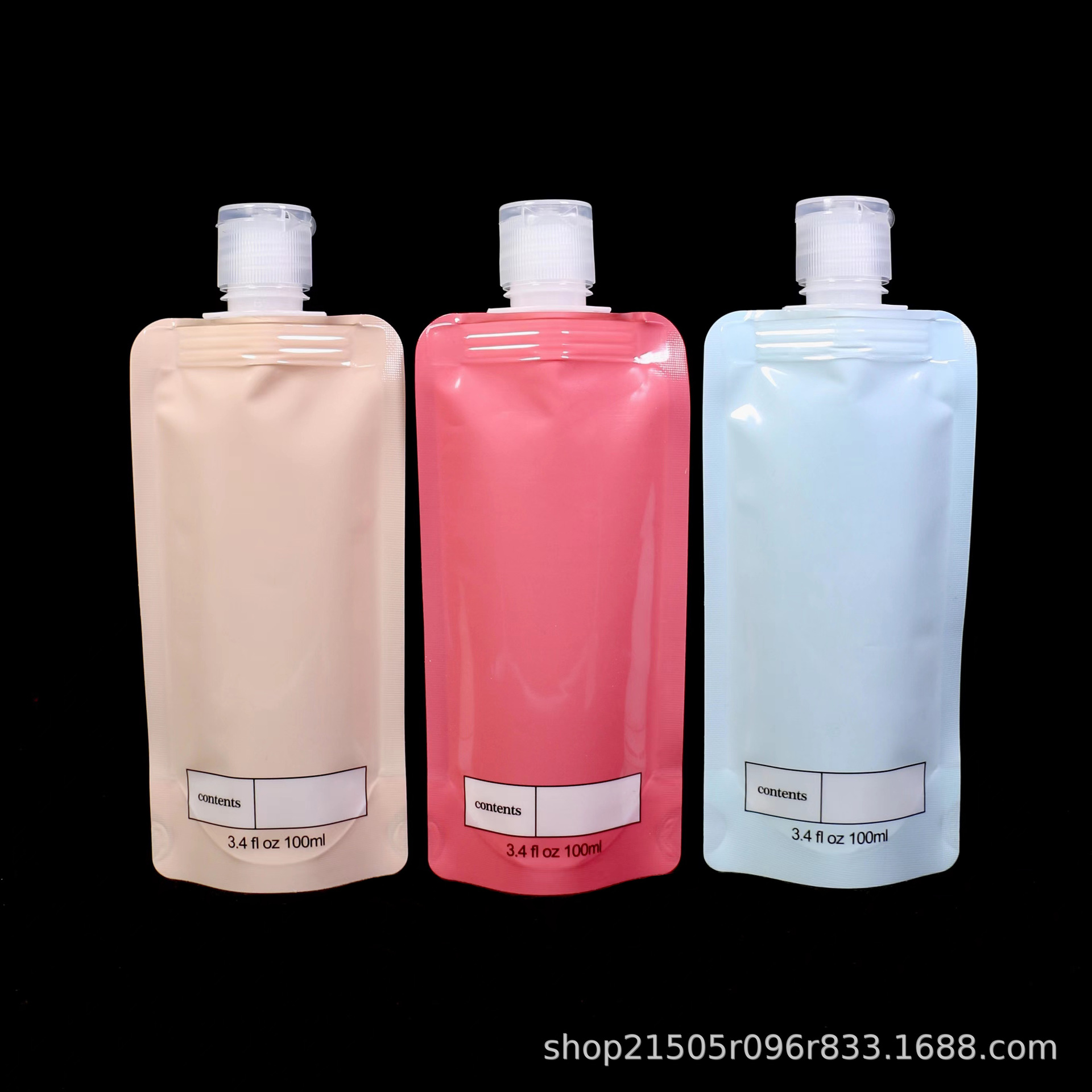 厂家订 制一次性液体袋外出洗漱用品分装袋防漏液密封储存袋100ml