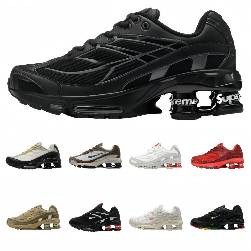 Cross-Border Export Putian Shox Column Shoes Ride2 Air Cushion Running Shoes Men's Sports Shoes Men's and Women's Joint Models Cross-Border Export Putian Shox Column Shoes Ride2 Air Cushion Running Shoes Men's Sports Shoes Men's and Women's Joint Models
