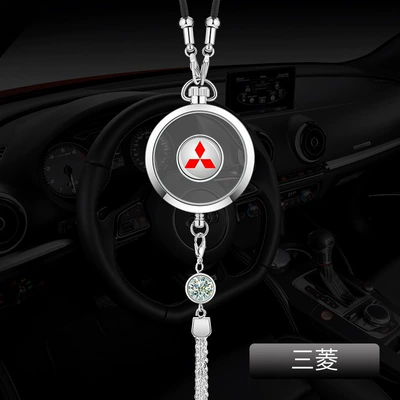 pendants, and fragrance alloy pendants | Car hanging - mitsubishi-silver-alloy-pendant-comes-with-1-bottle-of-blue-ocean-perfume