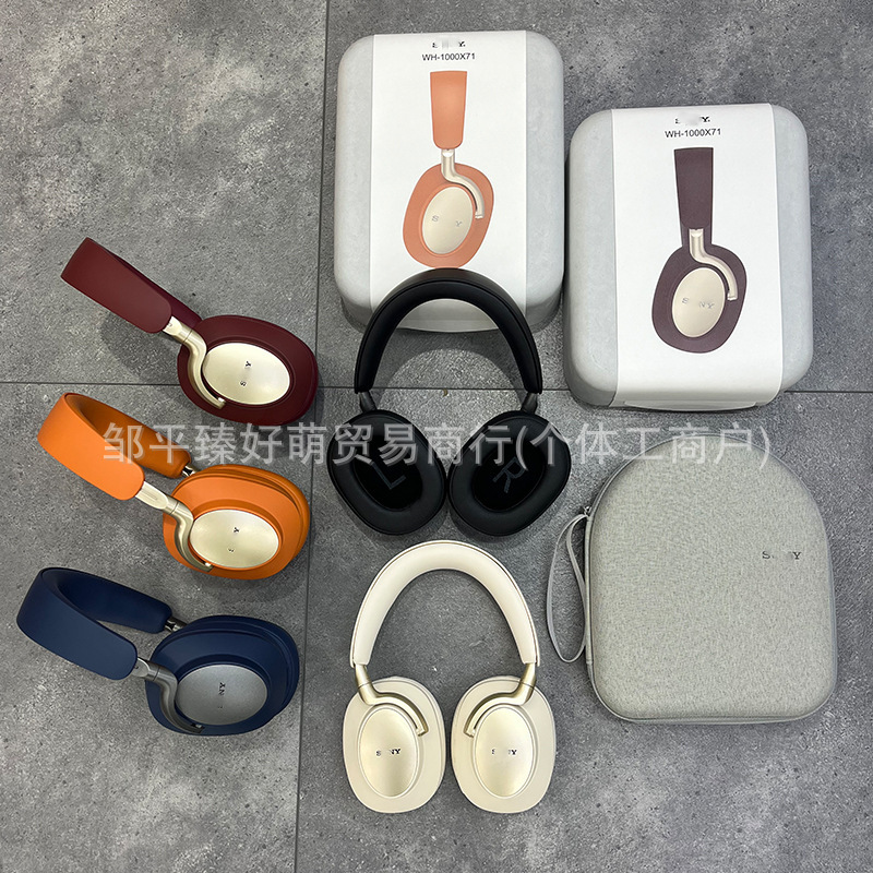New High-End Wh1000 Active Noise-Cancelling Over-Ear Bluetooth Headphones Anc Original Paper Box Noise-Cancelling Sports Headphones