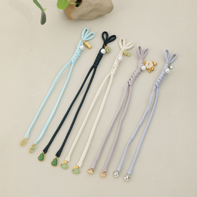 旗袍盘扣中国风服饰手工装饰扣复古中式长尾巴琵琶纽扣唐装礼服扣