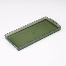 商用接水盘子酒店厨房适用托盘塑料餐具防滑简约托盘长方形沥水盘
