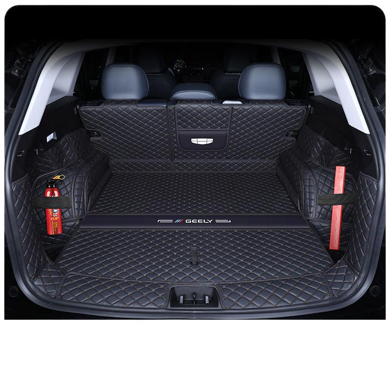 BOYUE L 트렁크 매트 얼룩 방지 2024 새로운 BOYUE L 자동차 실내 장식 테일 박스 매트에 적합