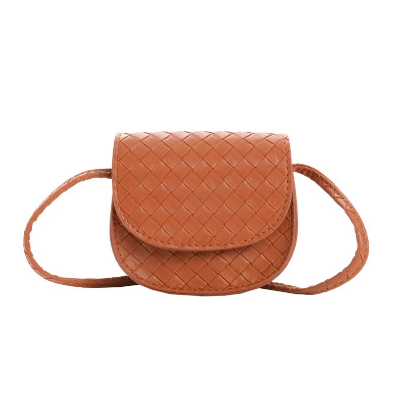 Moda coreana, bolso de hombro para hombres y mujeres, bolso de hombro para niños, bolso de hombro mini para bebés, nuevo tipo de bolso para niños simple de color sólido.