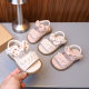One Piece Hair Girl Fashion Sandals Baby Girl Princess Sandals 2025 Summer New Soft Sole Baby Sandals