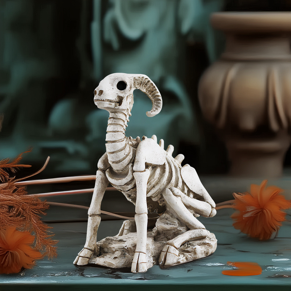  Hot-selling Animal Skull Skeleton Fawn Ornaments Halloween Home Desktop Holiday Decorations