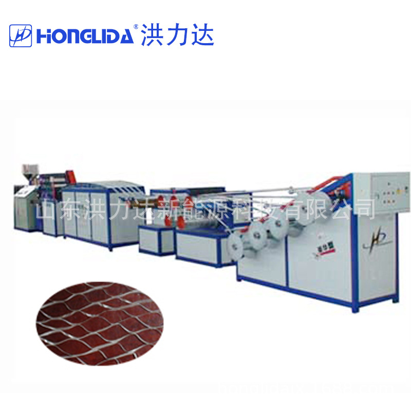 供应洪达牌PP牧草捆草绳机捆草绳设捆草绳机器包教会送配方