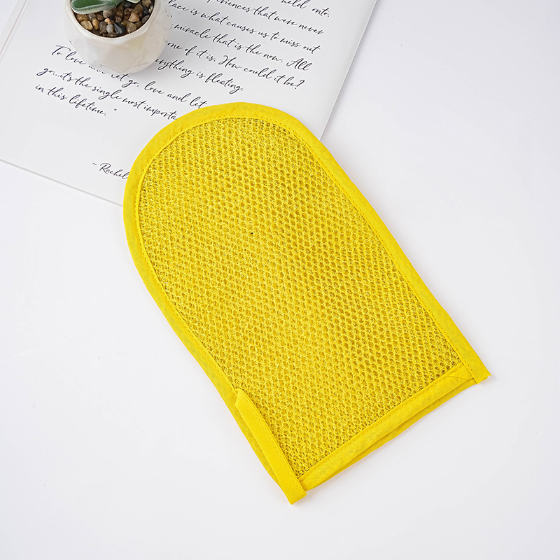 목욕장갑(노란색)