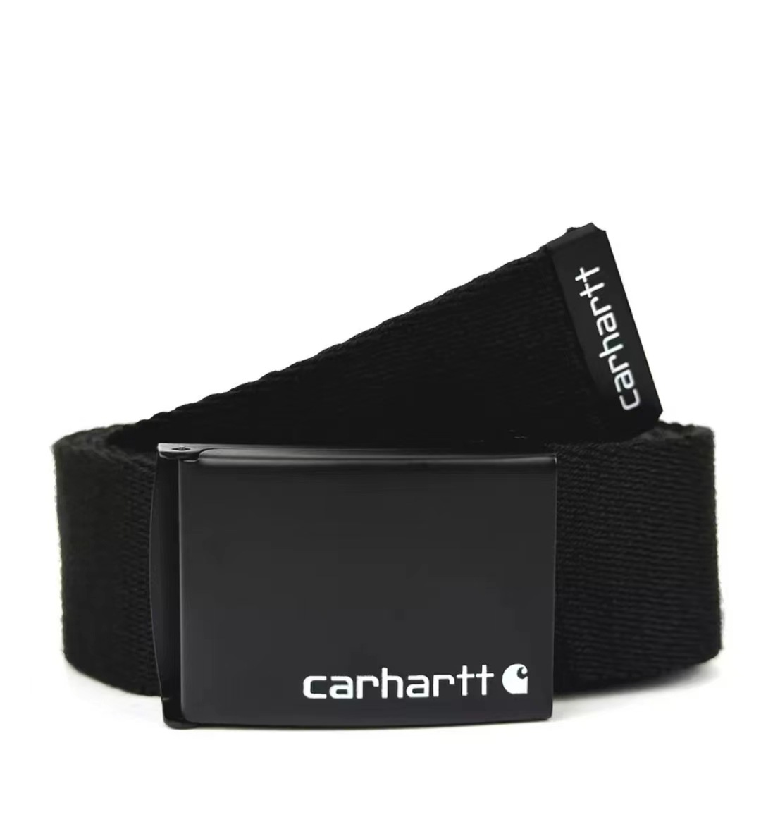 1 cinturón de lona estilo coreano para hombres cinturón de hebilla automática para jóvenes estudiante desnudo de moda simple de moda versátil calle