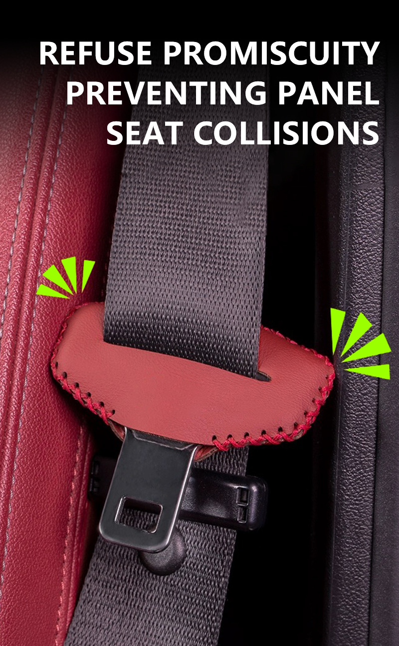 Car safety plug with bayonet protective cover car creative practical anti-collision anti-wear anti-collision safety belt protective cover