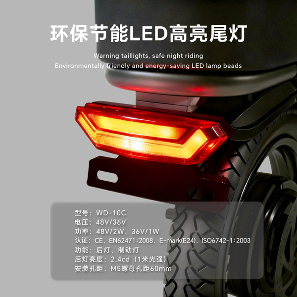 Folding electric bike