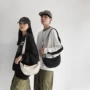 跨境男士新款简约饺子包