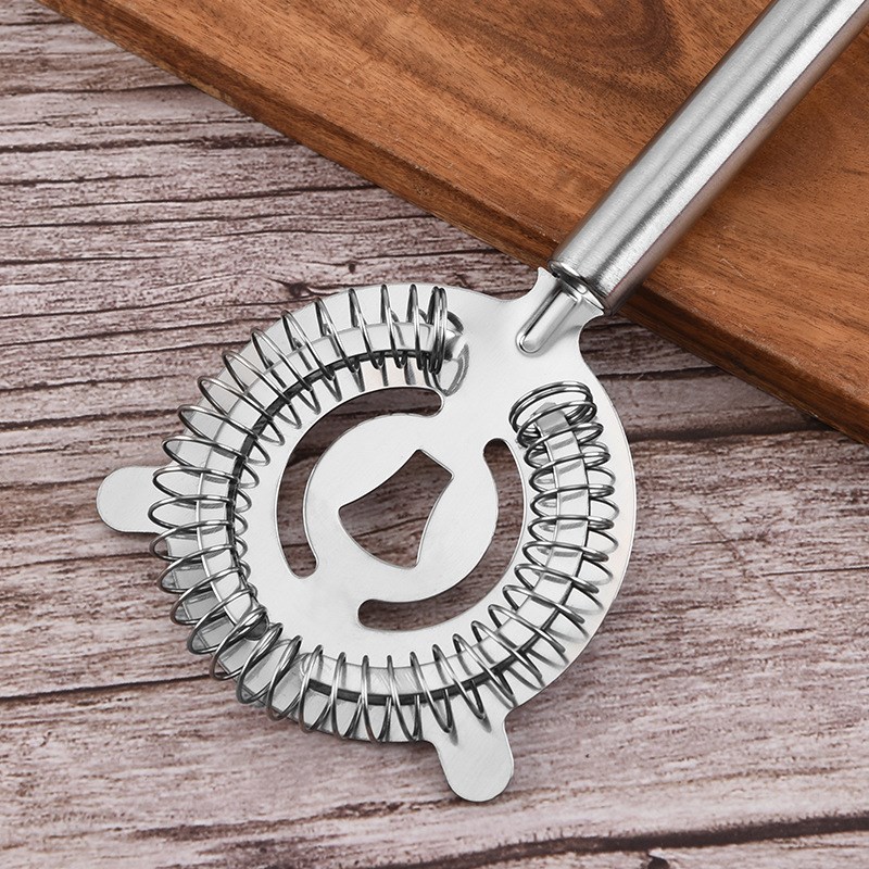 Barman de acero inoxidable, filtro de hielo, cóctel, filtro de hielo, filtro, filtro de fugas de hielo, filtro de barra, barman