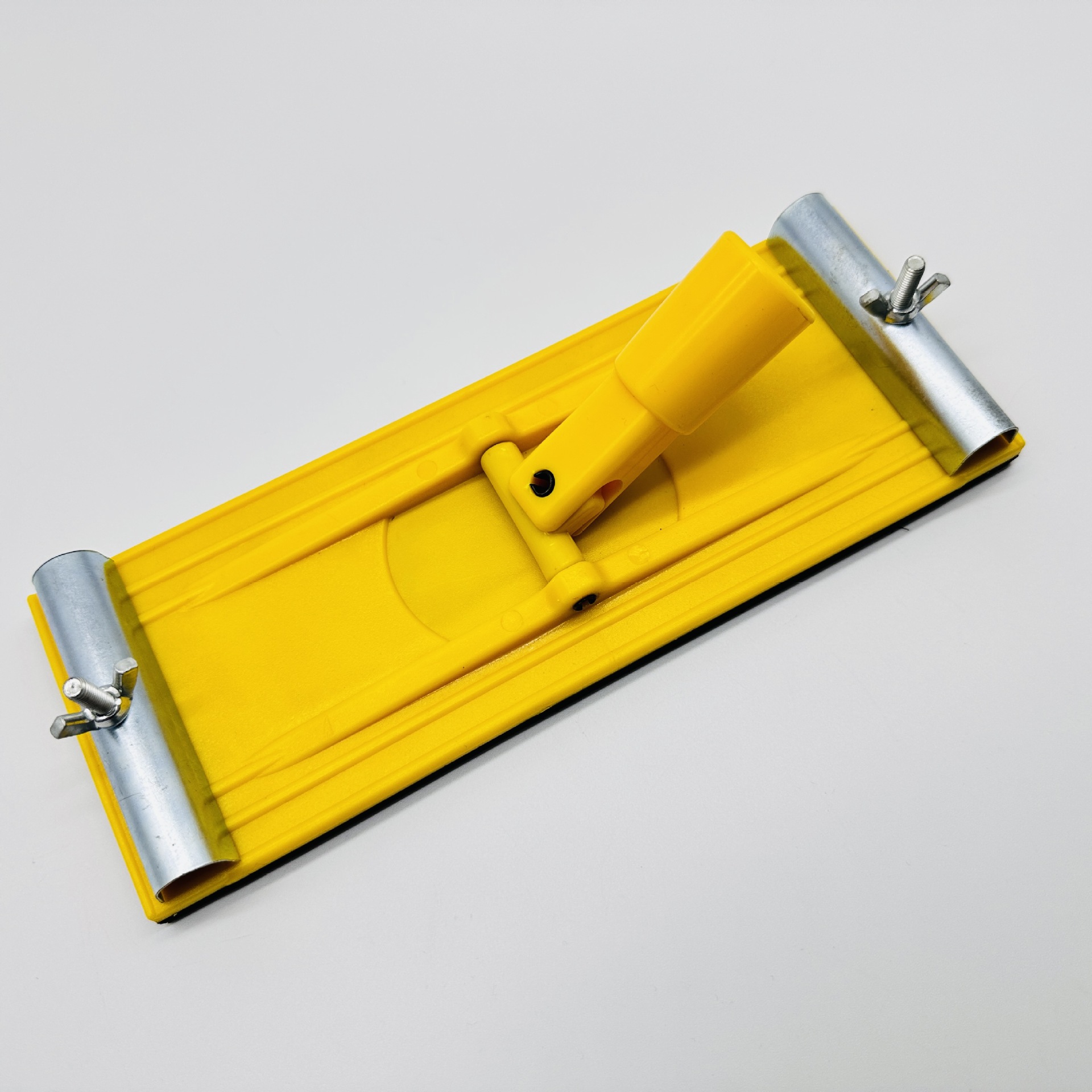 黄色活动砂架打磨砂块塑料砂墙器建筑墙面五金打磨工具