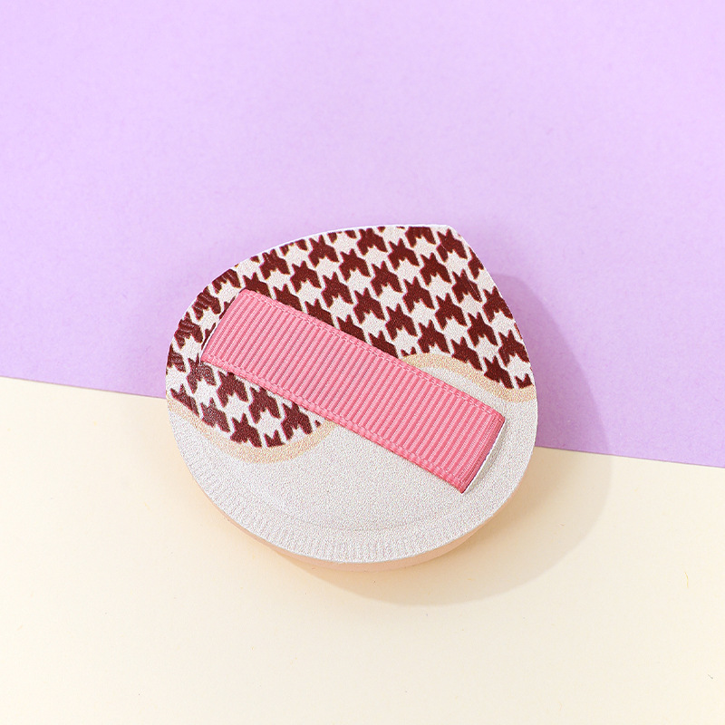 Puff de algodón de azúcar personalizado de fábrica, no coma polvo, esponja de maquillaje, huevo de belleza, gota de agua sin látex, colchón de aire grueso al por mayor