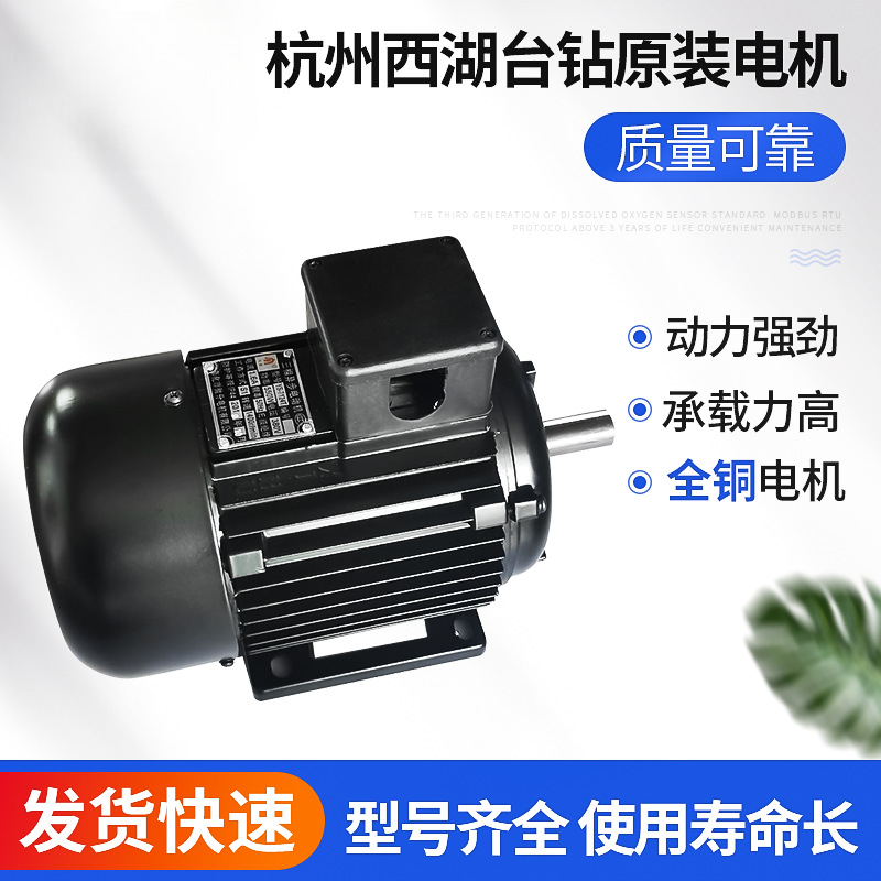杭州西湖台钻电机YS7114T YS7124T YS8036T三相异步380V马达