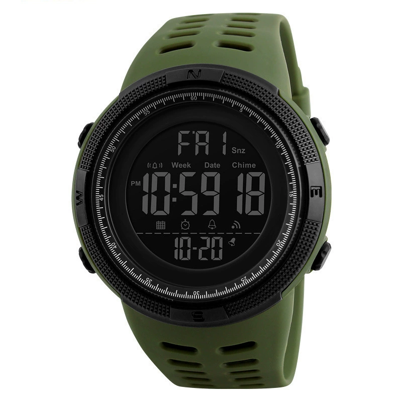 Digital Travel Watch, Sports Unisex, Large Screen Display, 24h, Multiple Colors