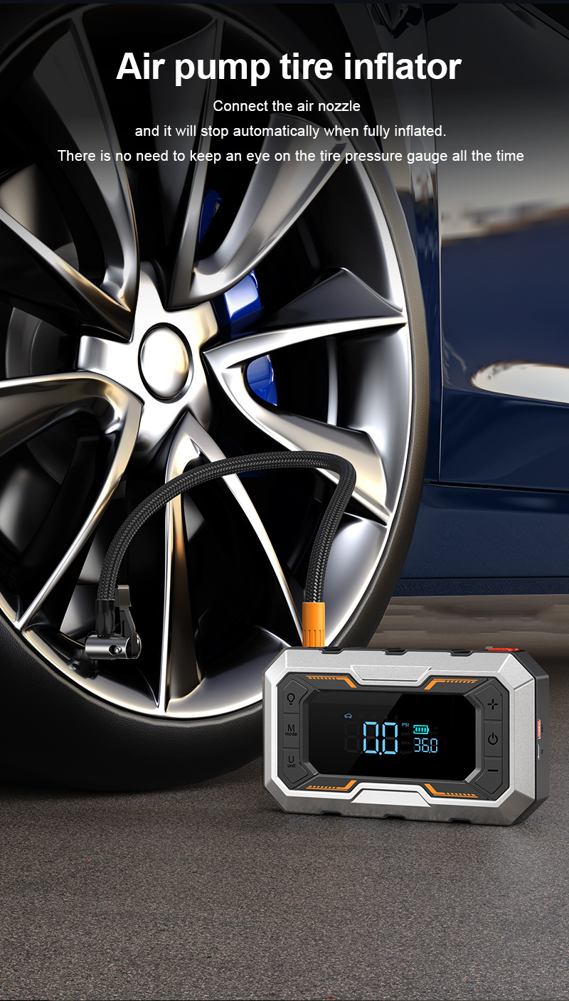 【N11】Cross-Border Car Outdoor Emergency Power Bank for Starting Vehicles, Jump Starter for Rescue in Case of Engine Stall, Outdoor Use