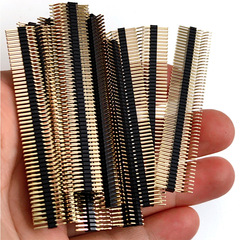 1.27mm Double-Row Pin Header, Horizontal SMT Mounting, Side-Bent, Side-Insert Design – 2x2 / 3x3 / 4x4 / 5x5 & 2x40 / 2x50