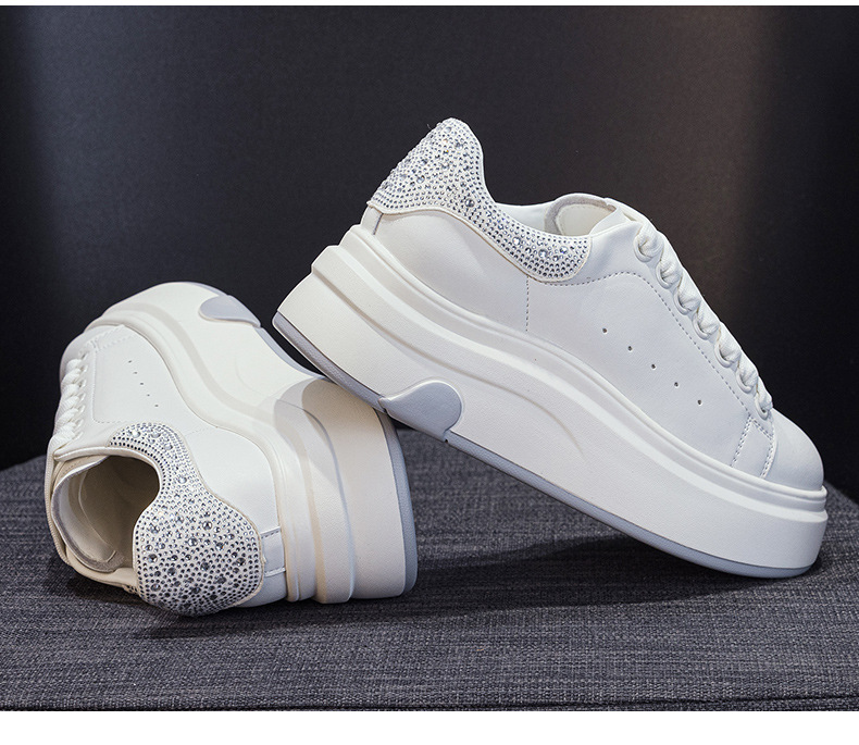 Giày sneaker nữ đế dày kiểu Hàn Quốc hình trái tim, cổ thấp, phong cách thời trang mùa xuân 2026 — M2806 màu đỏ, M2806 màu be, M2806 màu đen chi tiết 22