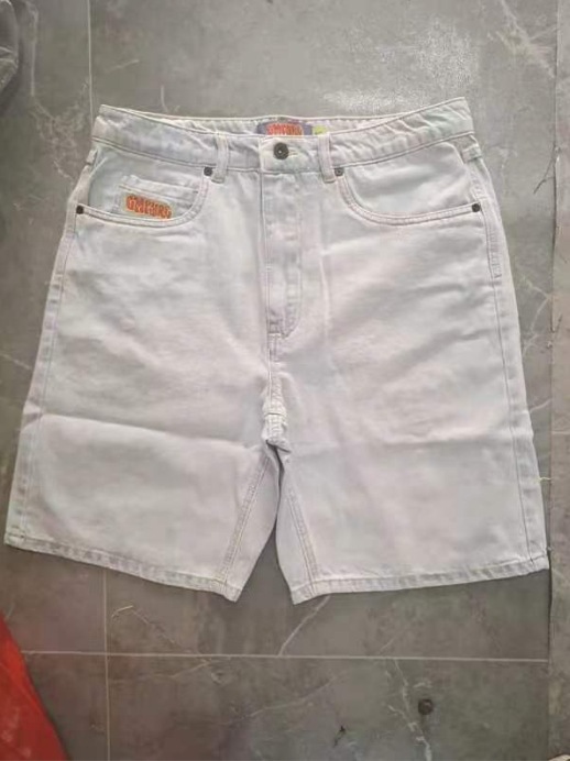 Comercio electrónico transfronterizo nuevo Polar Big Boy jeans blancos Hip Hop patrón de dibujos animados bordado jeans sueltos Y2K