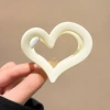 Matte, white, 6.5cm