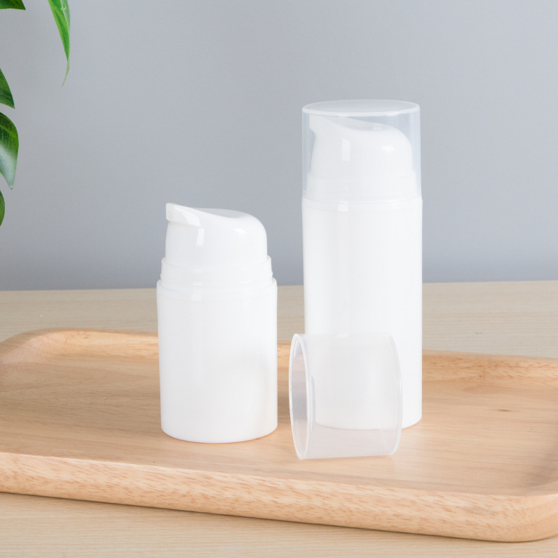 30ml50mlPP乳液真空瓶洗面奶化妆品分装瓶保湿乳粉底按压式卡扣