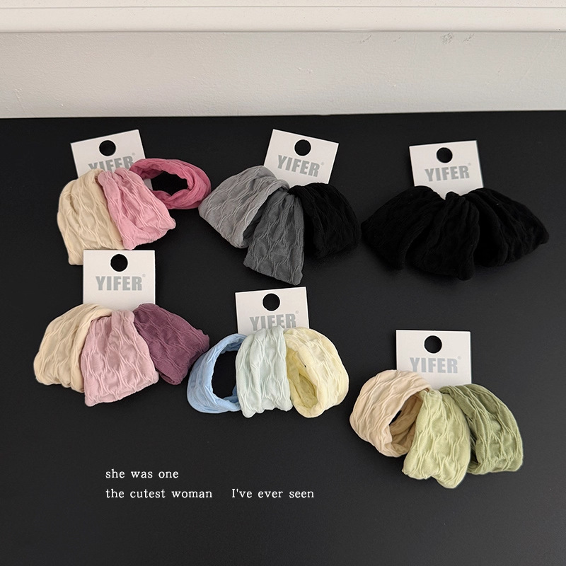 Wide Edge Seamless Hair Tie for Women 2025 New High Elasticity Durable Hair Rope Children's Rubber Band Hairband Wide Edge Seamless Hair Tie for Women 2025 New High Elasticity Durable Hair Rope Children's Rubber Band Hairband