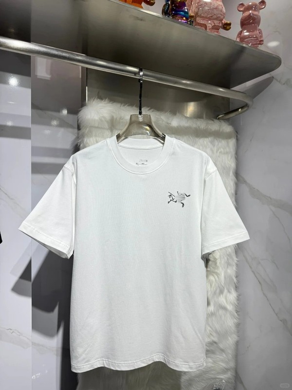 高級バードファミリー夏用格子柄プリント純綿半袖カップルラウンドネックトレンドブランドカジュアルTシャツファッショントップス|undefined