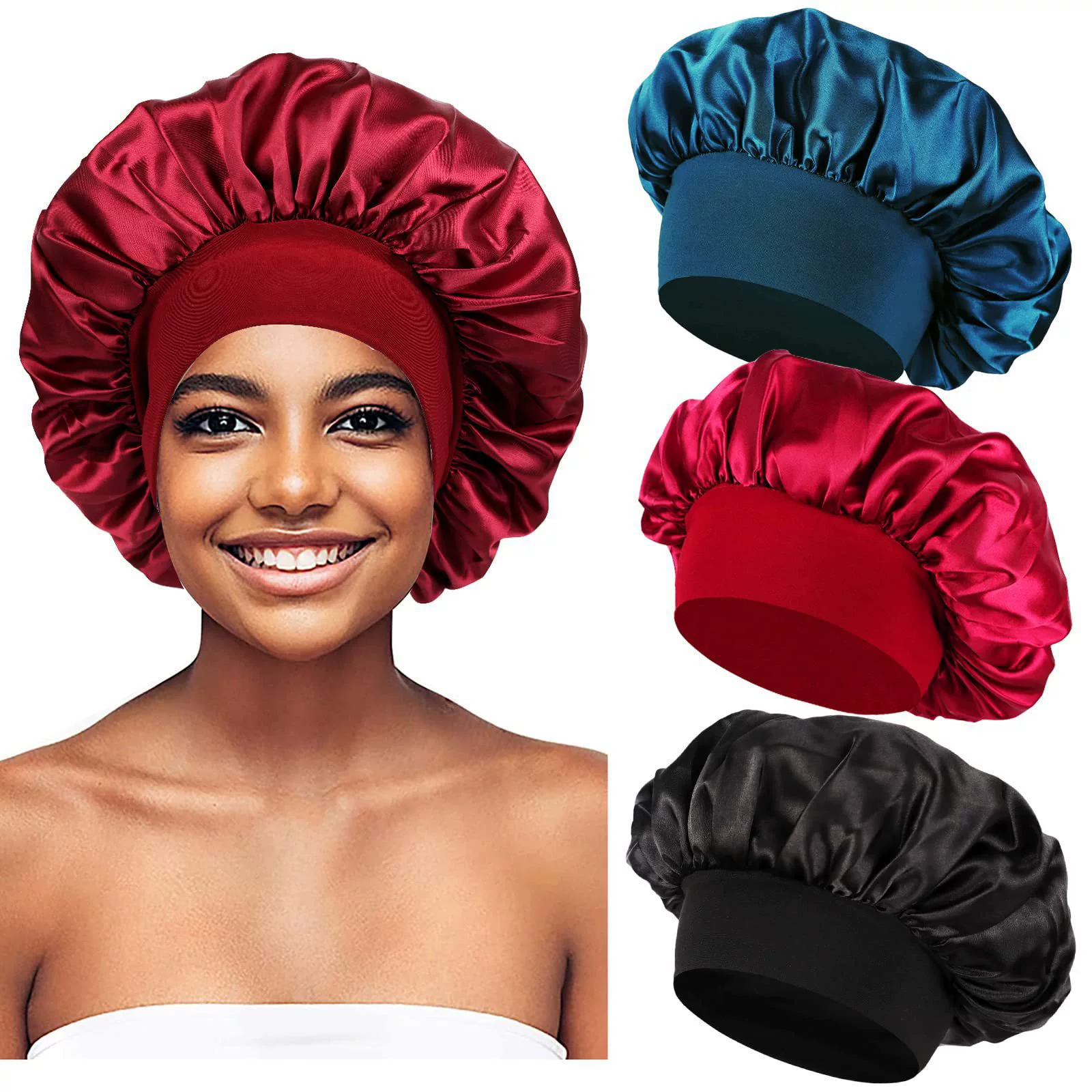 Эластичный шарф, модный душ cap, (транзитная торговля), Amazon