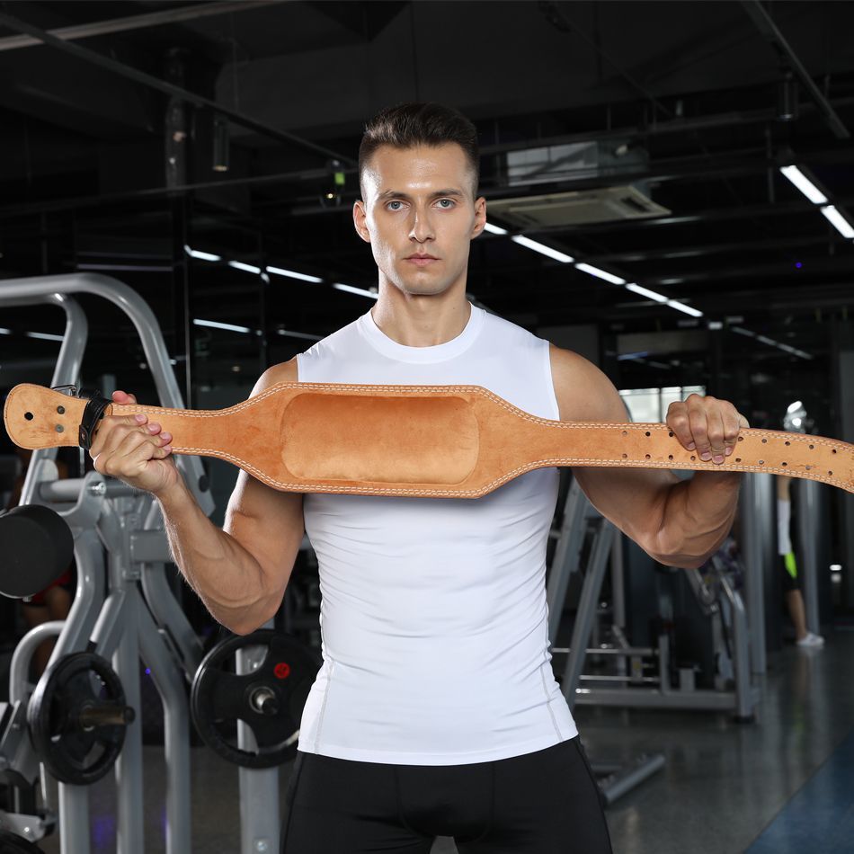 Cuero PU cuclillas duro entrenamiento cinturón para hombres entrenamiento protector cinturón para mujeres levantamiento de pesas ensanchamiento amateur comercio exterior