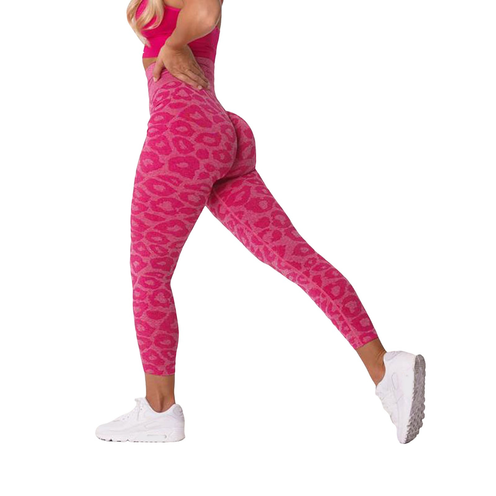 Venta al por mayor Dingzi primavera y otoño 3D impreso leggings ropa exterior de cintura alta Mujer vientre contracción cadera levantamiento deportes adelgazamiento yoga Pantalones image 52