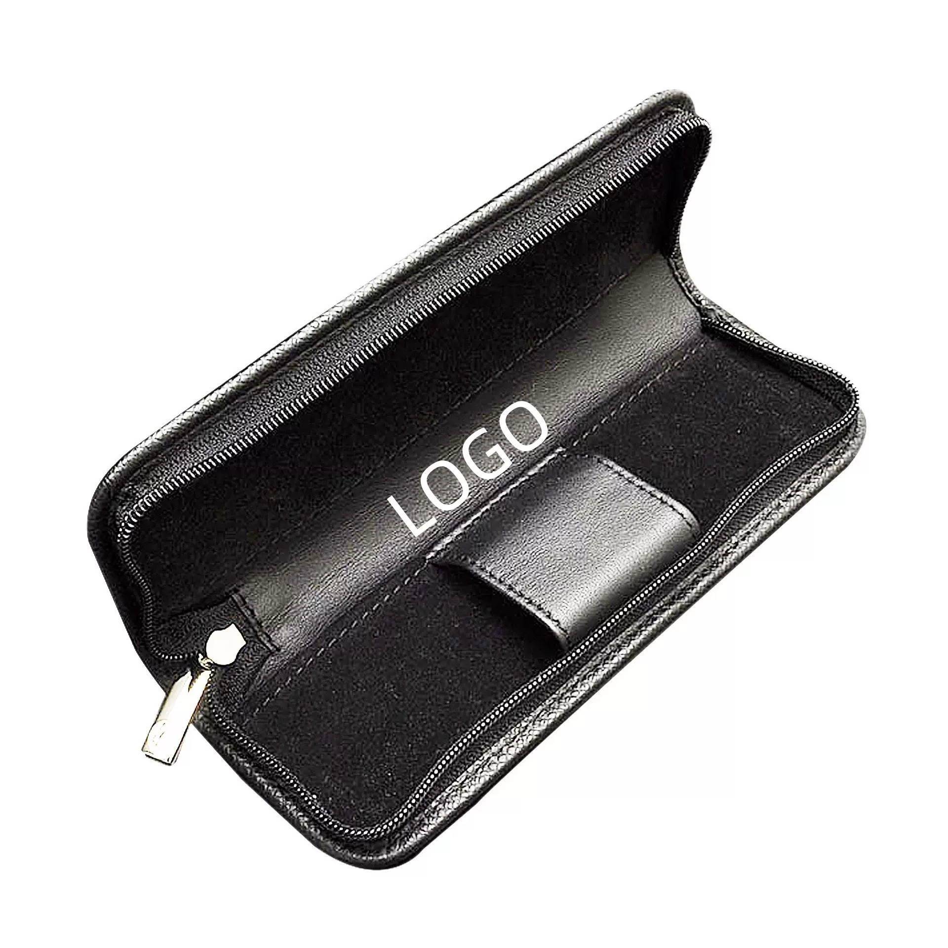 跨境爆款PU笔袋 钢笔袋 文具收纳袋 皮革制品 礼品袋 学生笔袋