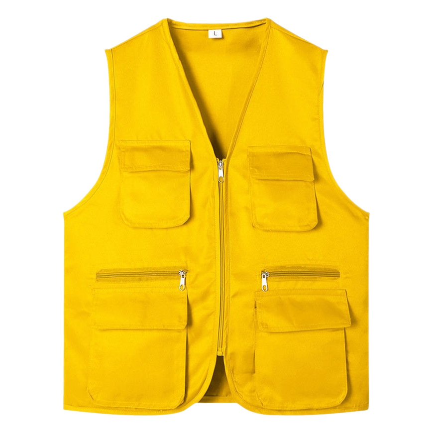 Ropa de trabajo voluntaria chaleco impresa tridimensional grupo de construcción voluntario chaleco voluntario publicidad de bienestar público bolsillo