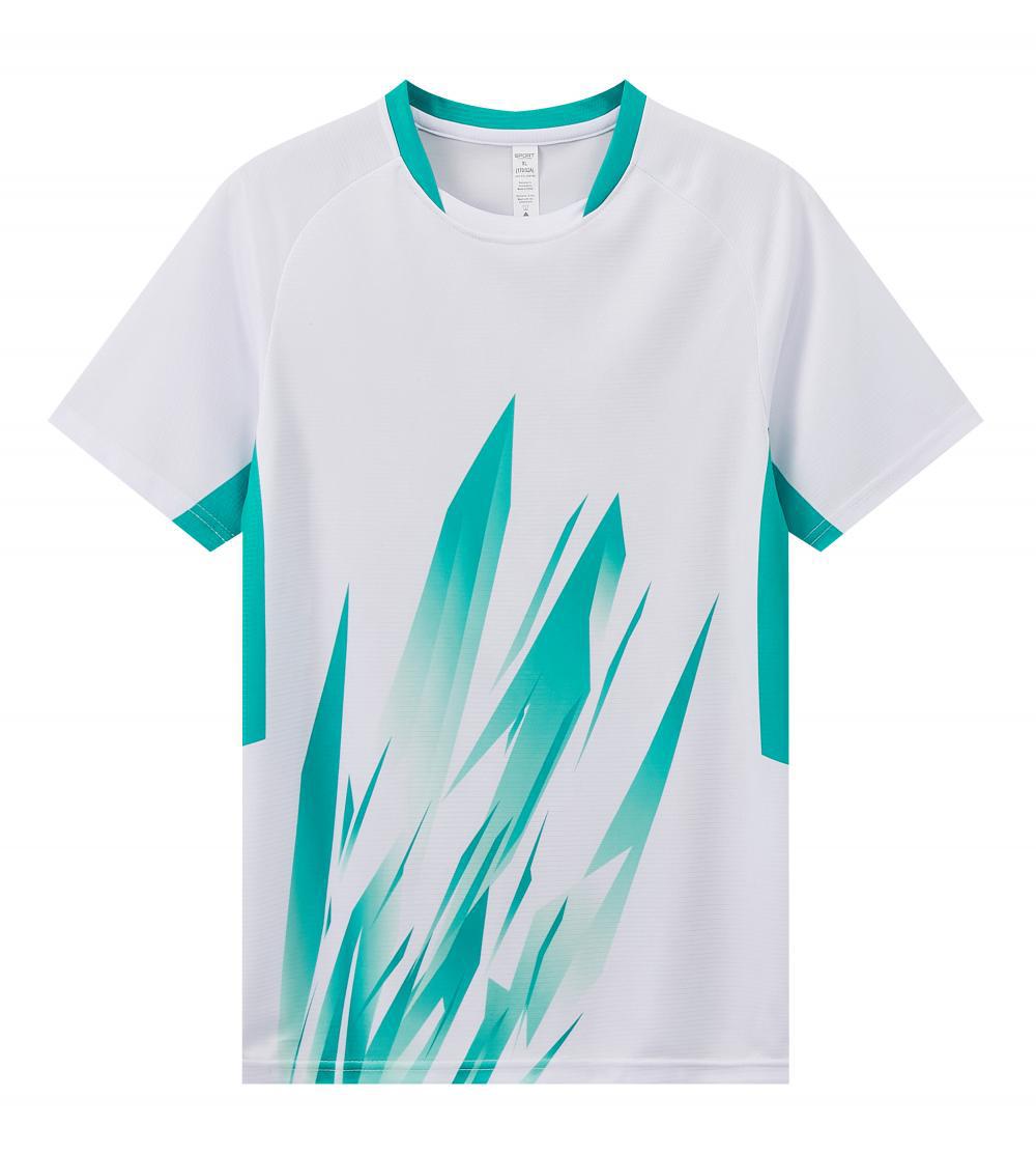 26 nuevas chaquetas de bádminton impresión instantánea de secado rápido transpirable tenis de mesa ropa de tenis de mesa marca de la misma luz