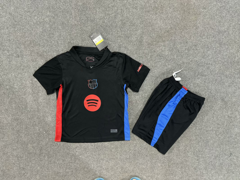 2526童装足球服俱乐部FC弗拉门戈曼城热刺巴塞皇马足球服套装球衣|undefined