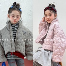2026童装冬装儿童韩版面包服连帽棉衣女童冬款男童外套棉服6735