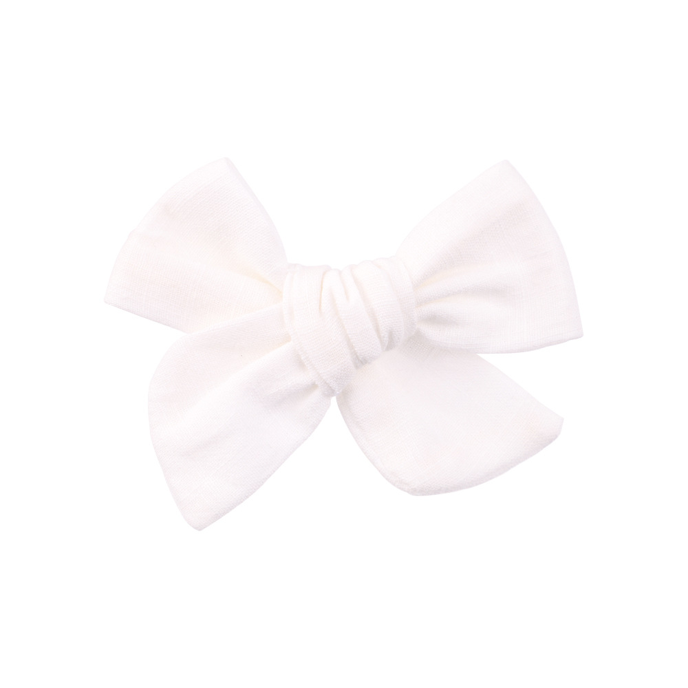 Nihaojewelry Simple Style Bow Fabric Children's Hairpin Set Accessories Wholesale display picture 8