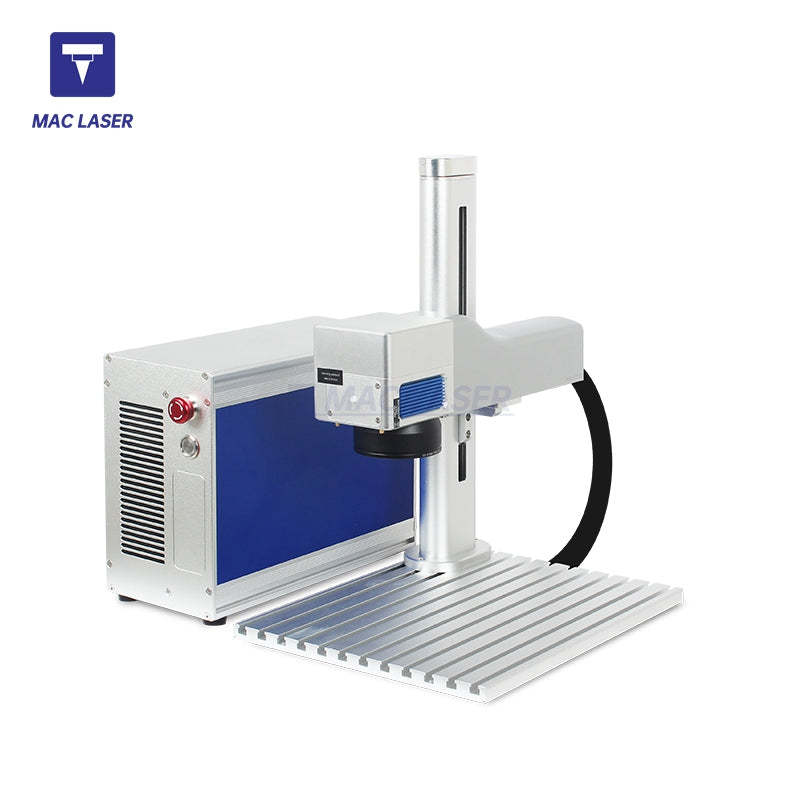 Máquina de marcado láser ultravioleta de fibra óptica hardware plástico grabado máquina de escritorio pequeña máquina de grabado láser máquina de codificación