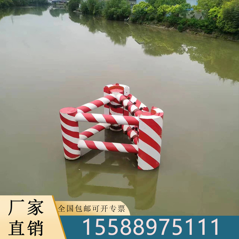 青岛厂家     桥墩尖头自浮式钢覆桥梁防撞
